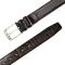 Mezlan Dark Brown Genuine Alligator Belt AO7907.