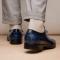 Marco Di Milano ''Anzio'' Blue Jean Genuine Alligator and Calfskin Dress Shoes