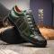 Marco Di Milano ''Bari'' Green Genuine Lizard Fashion Sneakers
