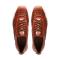 Marco Di Milano ''Brescia'' Antique Cognac Genuine Python and Calfskin Fashion Sneakers
