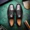 Marco Di Milano ''Brescia'' Black Genuine Python and Calfskin Fashion Sneakers