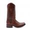 Ferrini "Wyatt" Brandy Genuine Full Grain Leather Narrow Square Toe Cowboy Boots 14671-55