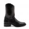 Ferrini "Winston" Black Genuine Full Grain Leather Round Toe Cowboy Boots  24713-04