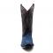 Ferrini "Roughrider" Electric Blue Genuine Full Grain Leather Narrow Square Toe Cowboy Boots  14371-17