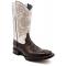Ferrini "Kai" Chocolate Sea Turtle Print Square Toe Cowboy Boots 42593-09