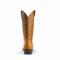 Ferrini "Colt" Cognac Genuine Full Quill Ostrich Round Toe Cowboy Boots 10111-02