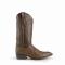 Ferrini "Colt" Kango Tabac Genuine Full Quill Ostrich Round Toe Cowboy Boots 10111-07