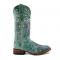 Ferrini Ladies "Dreamer" Sea Foam Full Grain Leather Narrow Square Toe Cowgirl Boots 84971-51