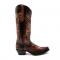 Ferrini Ladies "Masquerade" Copper Full Grain Leather Snipped Toe Cowgirl Boots 84561-42