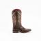 Ferrini Ladies "Jesse" Chocolate Alligator Print Leather Square Toe Cowgirl Boots 93593-09