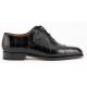 Ferrini Black Genuine Alligator Leather Dress Shoes F4234BL