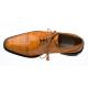 Ferrini Cognac Genuine Alligator Belly Dress Shoes F216CG