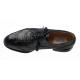 Ferrini Black Genuine Alligator Belly Dress Shoes F3673BL