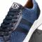 Marco Di Milano "Verona" Navy Genuine Python And Calfskin Fashion Sneaker