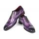 Paul Parkman Purple Genuine Leather Men's Wingtip Oxford Dress Shoes 741-PUR