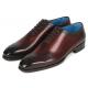 Paul Parkman Brown Genuine Leather Goodyear Welted Punched Oxford Dress Shoes 7614-BRW