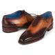 Paul Parkman Two Tone Genuine Leather Goodyear Welted Men's Oxford Dress Shoes 081-K33