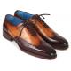 Paul Parkman Two Tone Genuine Leather Goodyear Welted Men's Oxford Dress Shoes 081-K33