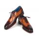 Paul Parkman Two Tone Genuine Leather Goodyear Welted Men's Oxford Dress Shoes 081-K33