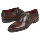 Paul Parkman Brown Genuine Leather Medallion Toe Oxford Casual Shoes FS78BW