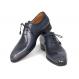 Paul Parkman Navy Genuine Leather Wholecut Oxford Dress Shoes KR254NVY