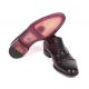Paul Parkman Purple Genuine Leather Men's Cap-Toe Oxford Dress Shoes 077-PRP