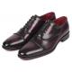Paul Parkman Purple Genuine Leather Men's Cap-Toe Oxford Dress Shoes 077-PRP