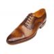 Paul Parkman Brown Genuine Leather Men's Captoe Oxford Dress Shoes 074-CML