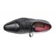 Paul Parkman Black Genuine Leather Captoe Dress Shoes 5032-BLK
