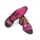 Paul Parkman Lilac Genuine Leather Men's Wingtip Oxford Dress Shoes 228-LIL