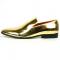 Fiesso Gold Patent Slip On Leafer FI7548.