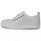 Fiesso White Glitter White Spikes Low Cut Sneaker FI2429.
