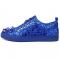 Fiesso Navy Glitter Navy Spikes Low Cut Sneaker FI2429.