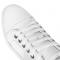 Fiesso White Patent Lace up Low Cut Leather Sneaker FI2415-2.