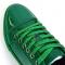 Fiesso Forest Green Patent Lace up Low Cut Leather Sneaker FI2415-2.