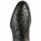 Los Altos Gray Genuine Ostrich Round Roper Toe Cowboy Boots 690305