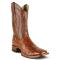 Los Altos Cognac Genuine American Alligator Wide Square Toe Cowboy Boots 8225803