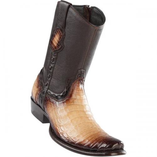 Wild West Faded Oryx Genuine Caiman Belly Dubai Toe Cowboy Boots 279B8215