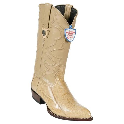 Wild West Oryx Genuine Ostrich J Toe Cowboy Boots 2990511