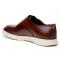 Belvedere "Marcio" Cognac Genuine Nappa Leather Hybrid Double Buckle Shoes.