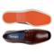 Belvedere "Maurizio" Cognac Genuine Nappa Leather Hybrid Penny Loafer.