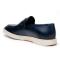 Belvedere "Maurizio" Navy Genuine Nappa Leather Hybrid Penny Loafer.