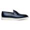 Belvedere "Maurizio" Navy Genuine Nappa Leather Hybrid Penny Loafer.