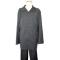 Syllables Dark Grey With Navy Blue Stripes 2PC Outfit PL5321