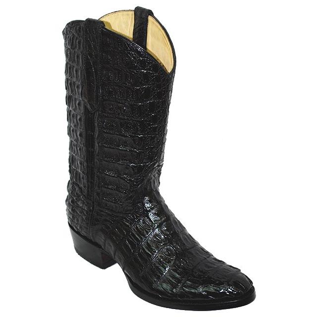 Pecos Bill Boss Black Allover Hornback Crocodile Cowboy Boots - $799.90 ...