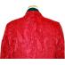 Pronti Red Paisley Design Velour Blazer B9010