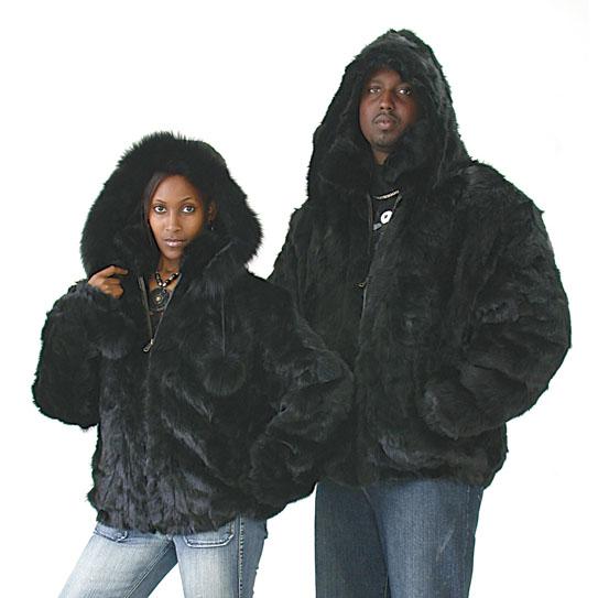 genuine fur bomber jackets