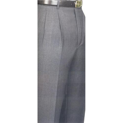 Giorgio Cosani Silver Grey Super 140'S 100% Wool Dress Slacks 850 - $89 ...