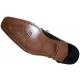 Romano "Nilo" Black Genuine Hornback Crocodile Quad Tail/Lizard Shoes