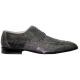 Belvedere "Vite" Grey Genuine Crocodile / Lizard shoes